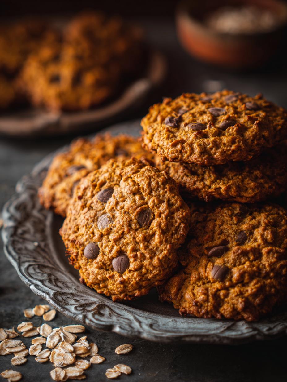 Chewy Pumpkin Oatmeal Cookies: 10 Best Fall Treats - Chewy Pumpkin Oatmeal Cookies - additional detail