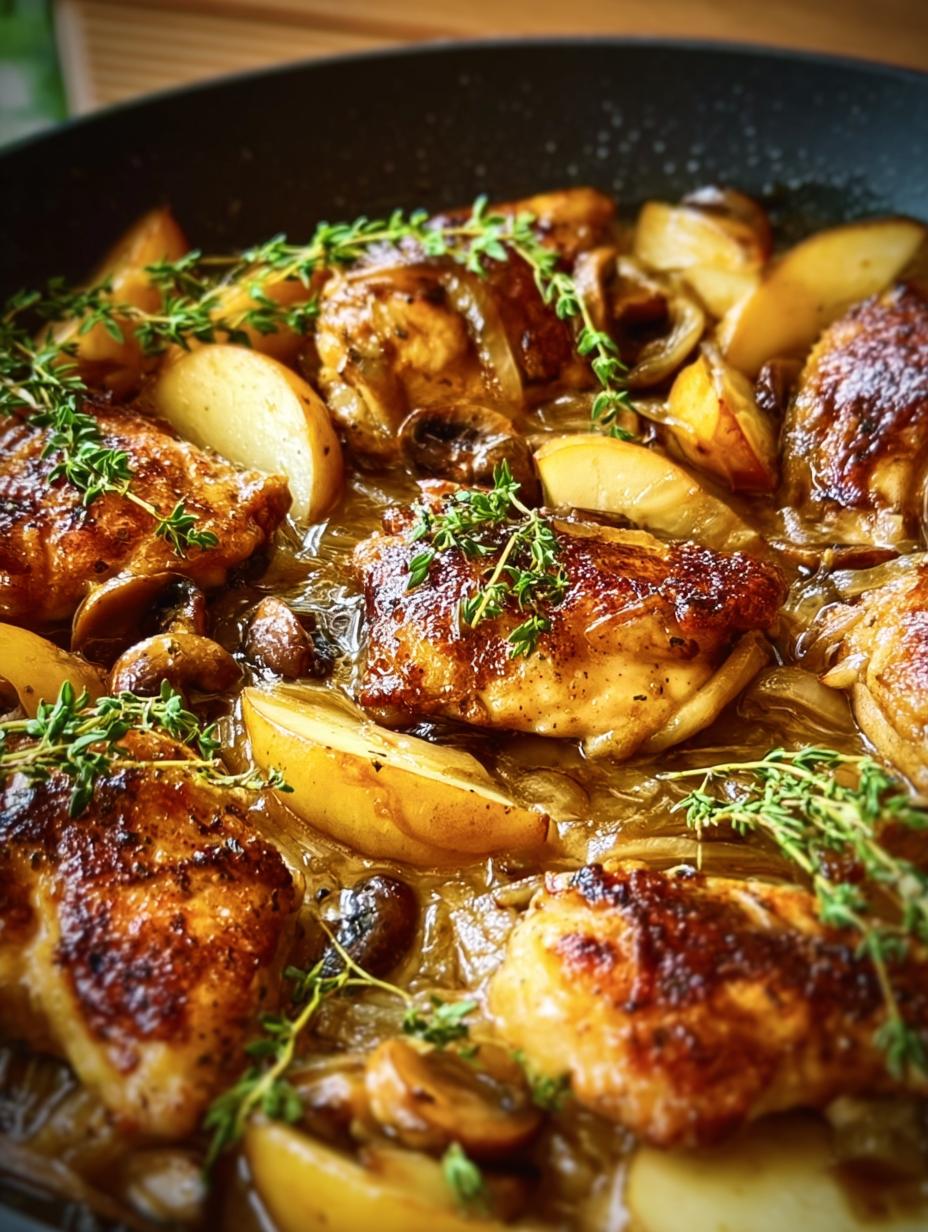 Chicken Normandy: 7 Glorious Steps 4 Chicken Normandy: 7 Glorious Steps - Chicken Normandy - main visual representation