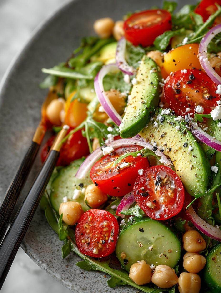Chickpea Avocado Salad: 5 Reasons to Love This Dish - Chickpea Avocado Salad - additional detail
