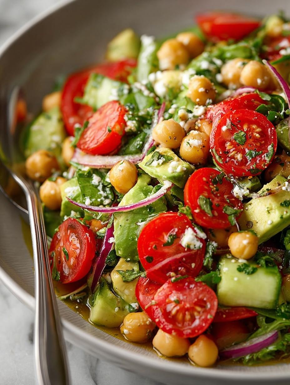 Chickpea Avocado Salad