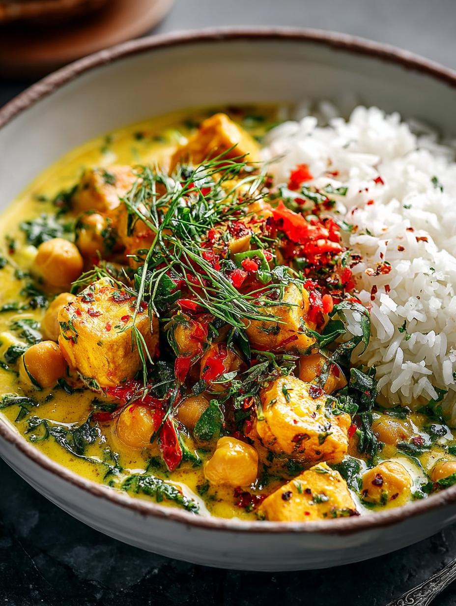 Delicious Chickpea Coconut Curry in 25 Minutes 5 Delicious Chickpea Coconut Curry in 25 Minutes - Chickpea Coconut Curry - additional detail
