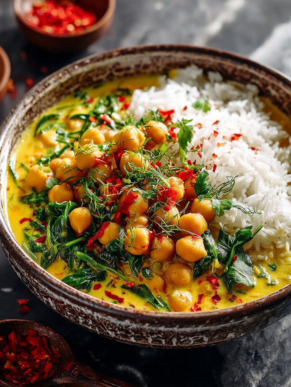 Chickpea Coconut Curry