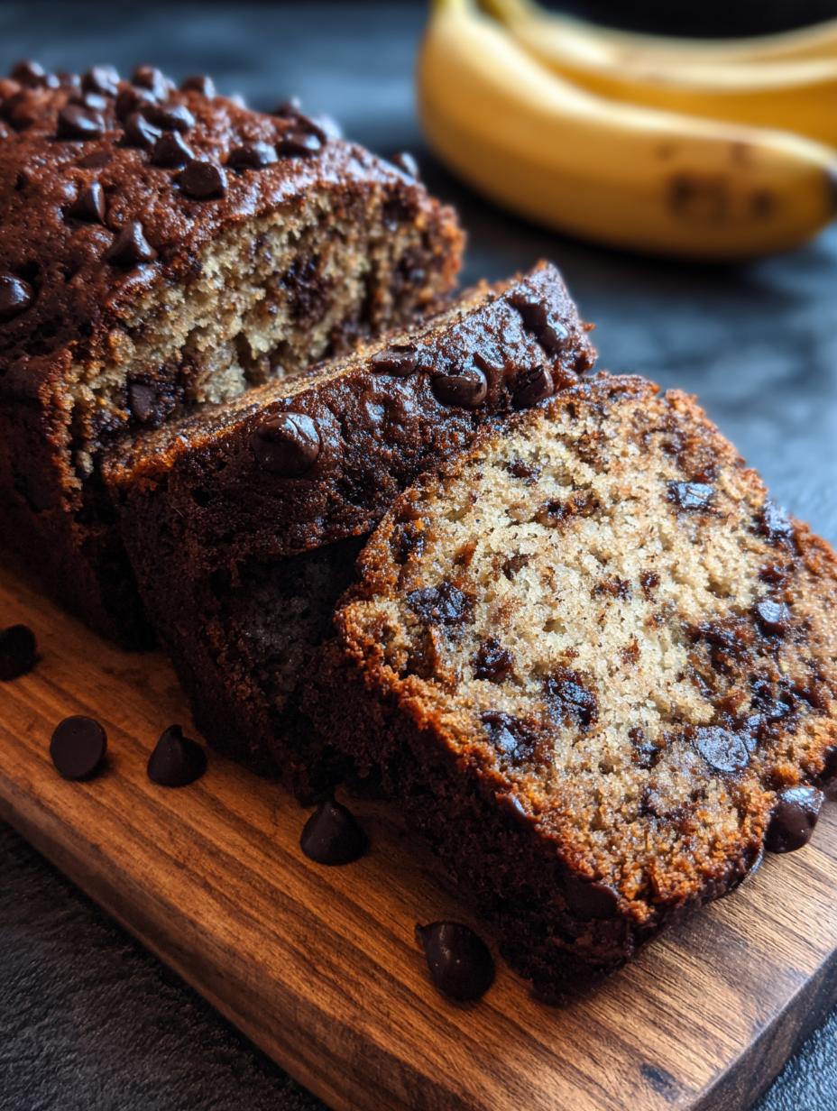 Chocolate Espresso Banana Bread