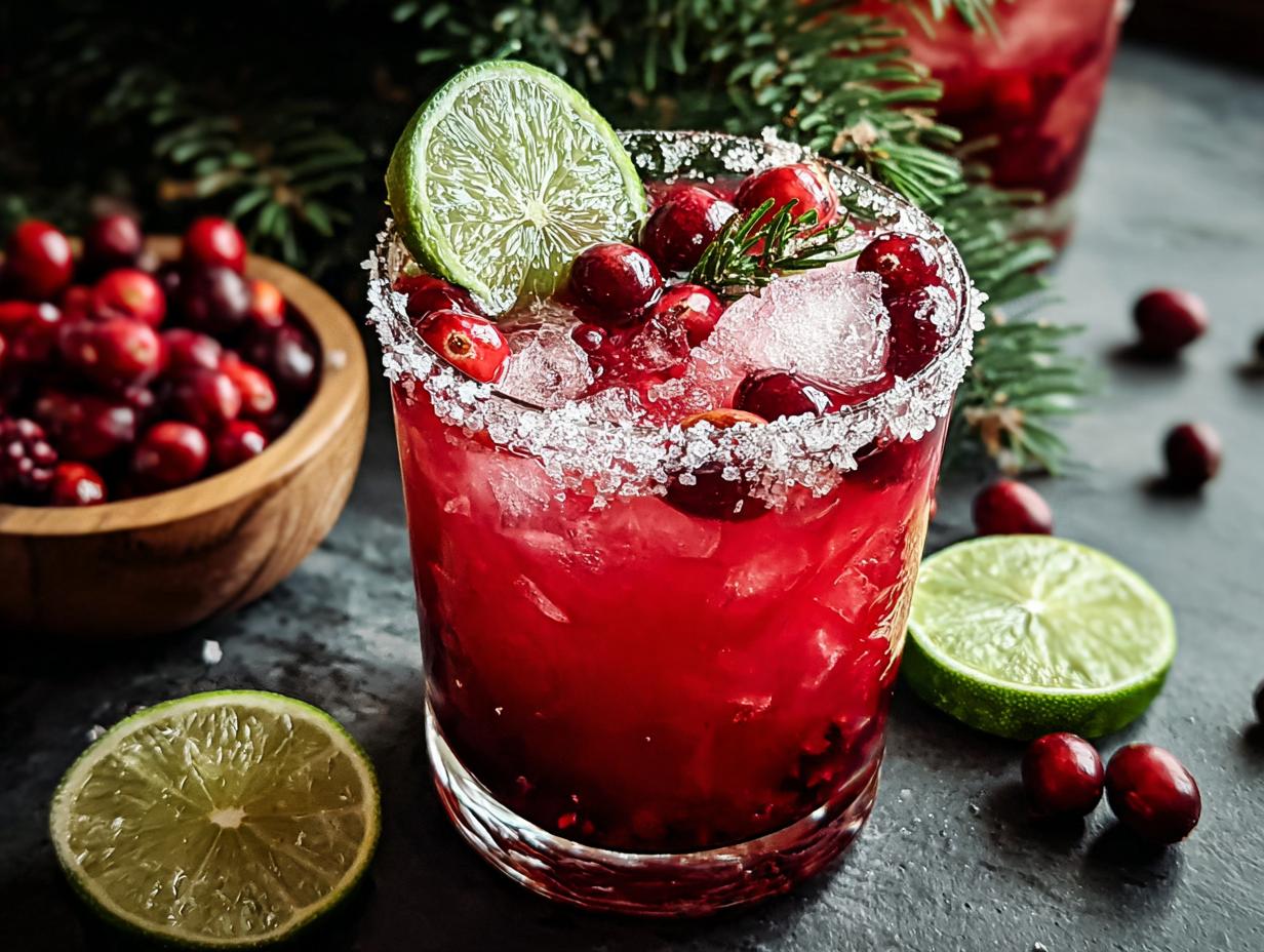 Christmas Mistletoe Margarita
