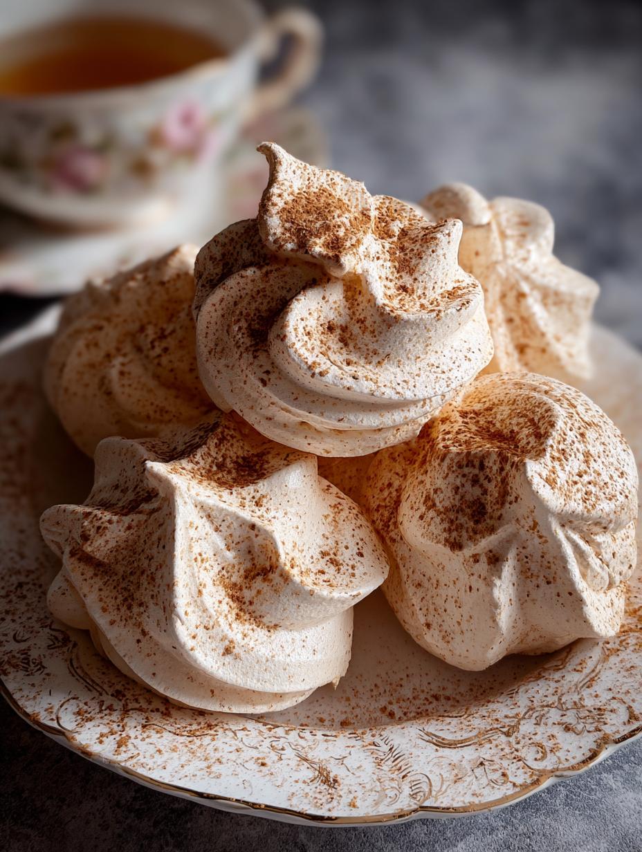 Cinnamon Maple Meringues: 4 Divine Bites 5 Cinnamon Maple Meringues: 4 Divine Bites - Cinnamon Maple Meringues - main visual representation