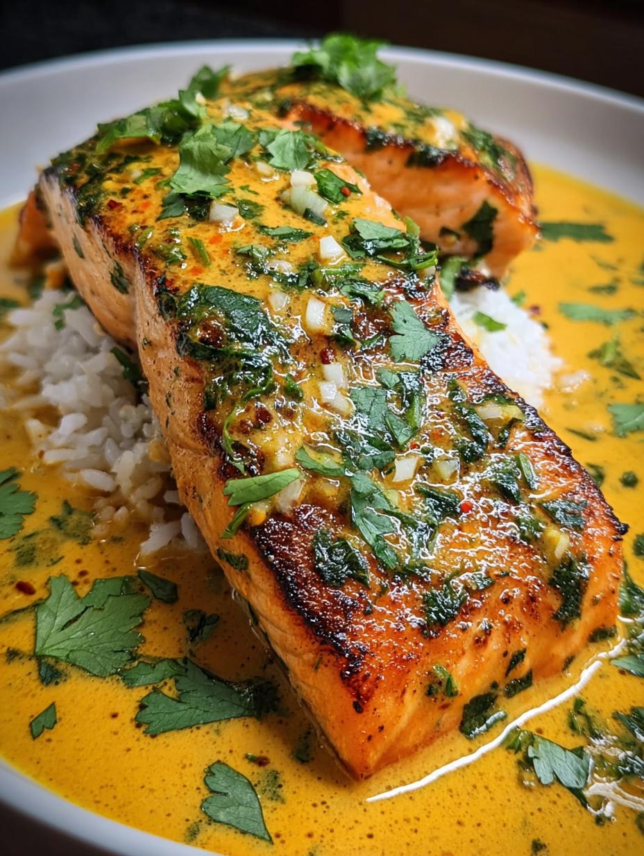 Coconut Curry Salmon Garlic: Quick, Flavorful 25-min Dinner 4 Coconut Curry Salmon Garlic: Quick, Flavorful 25-min Dinner - Coconut Curry Salmon Garlic - main visual representation