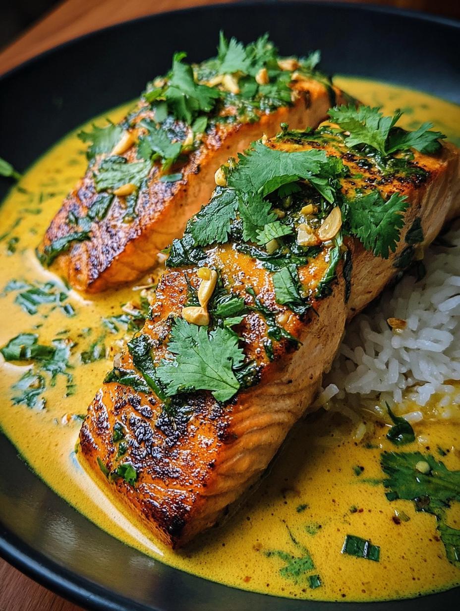 Coconut Curry Salmon Garlic: Quick, Flavorful 25-min Dinner 5 Coconut Curry Salmon Garlic: Quick, Flavorful 25-min Dinner - Coconut Curry Salmon Garlic - additional detail