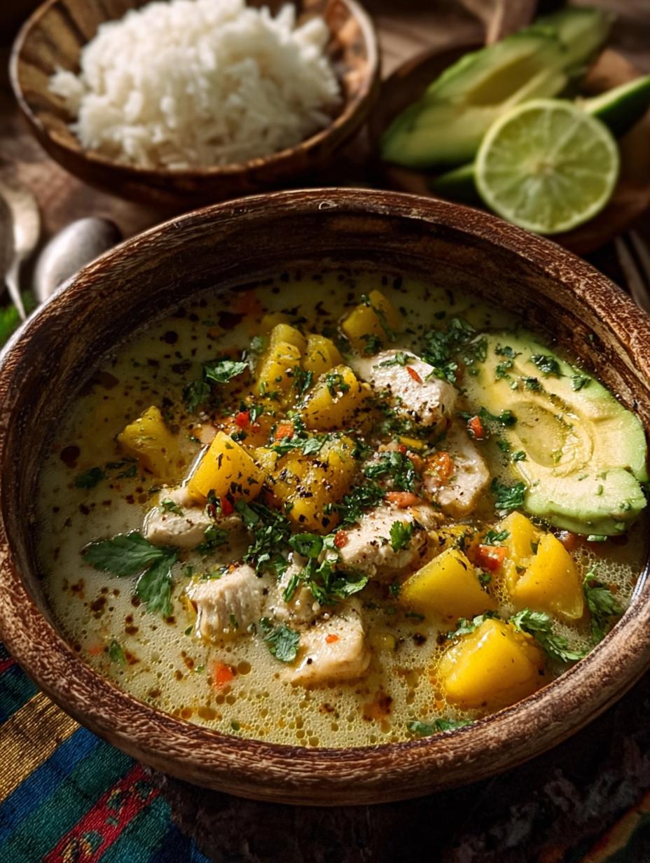 Colombian Ajiaco: Amazing 3-Potato Comfort Soup - Colombian Ajiaco - additional detail