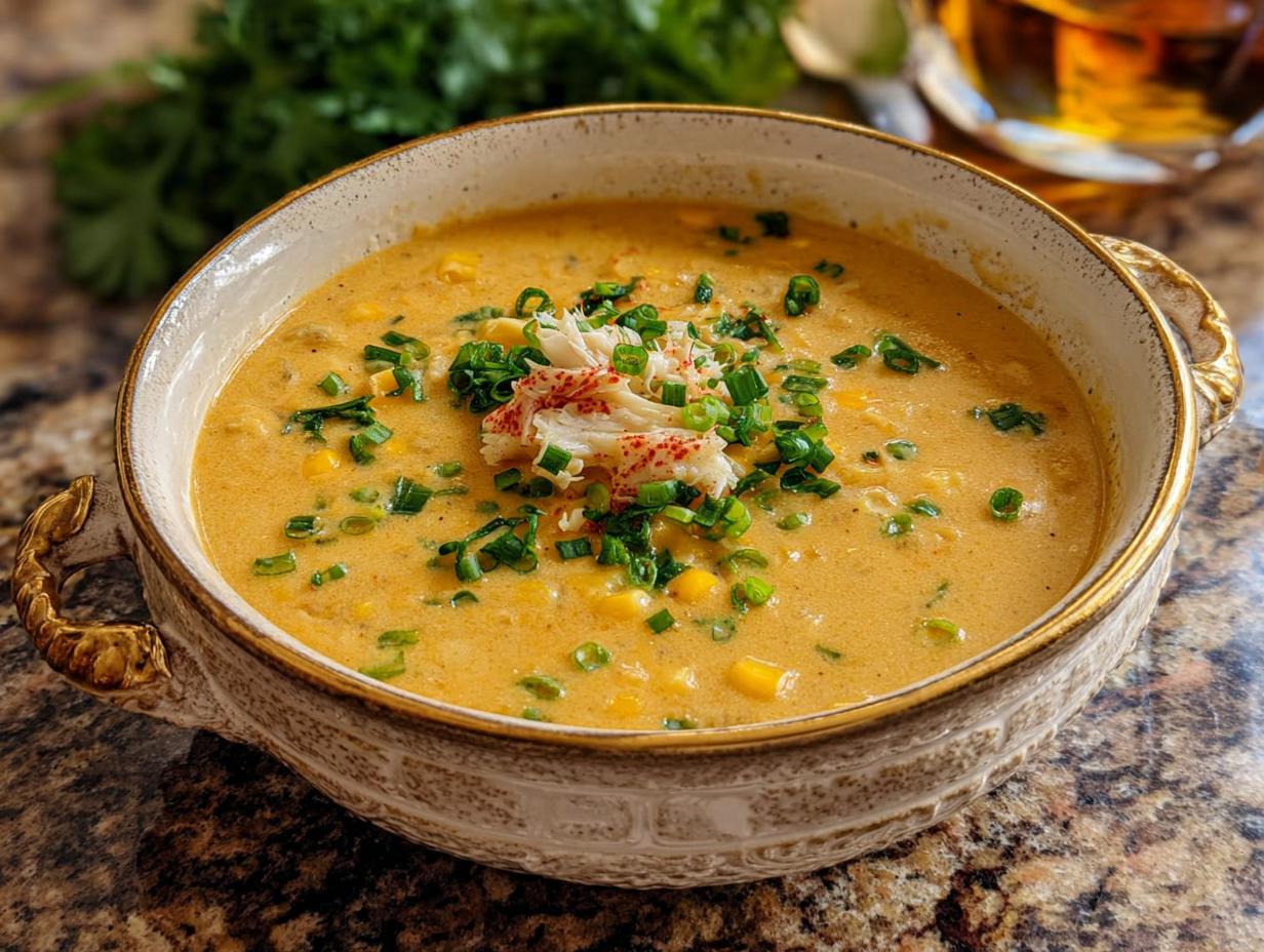 Corn Crab Bisque
