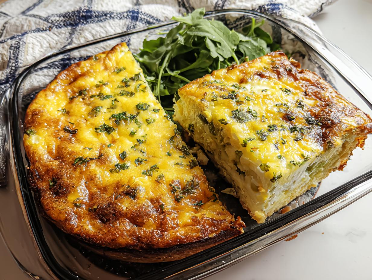 Cottage Cheese Egg Bake
