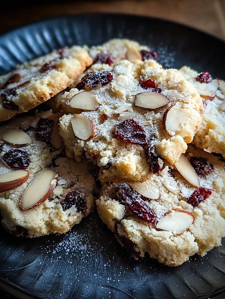 Cranberry Almond Shortbread: 1 Amazing Festive Treat - Ingredients for Cranberry Almond Shortbread Cookies