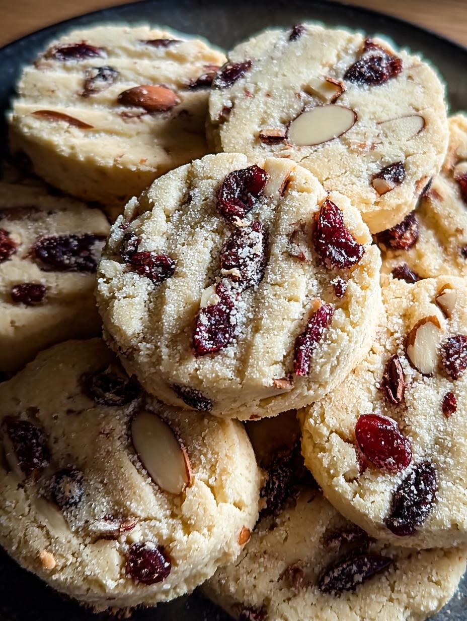 Cranberry Almond Shortbread: 1 Amazing Festive Treat - Step-by-step process of making Cranberry Almond Shortbread Cookies