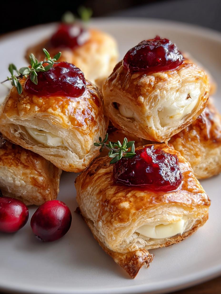 Amazing Cranberry Brie Bites: 15 Minute Recipe 5 Amazing Cranberry Brie Bites: 15 Minute Recipe - Cranberry Brie Bites - main visual representation