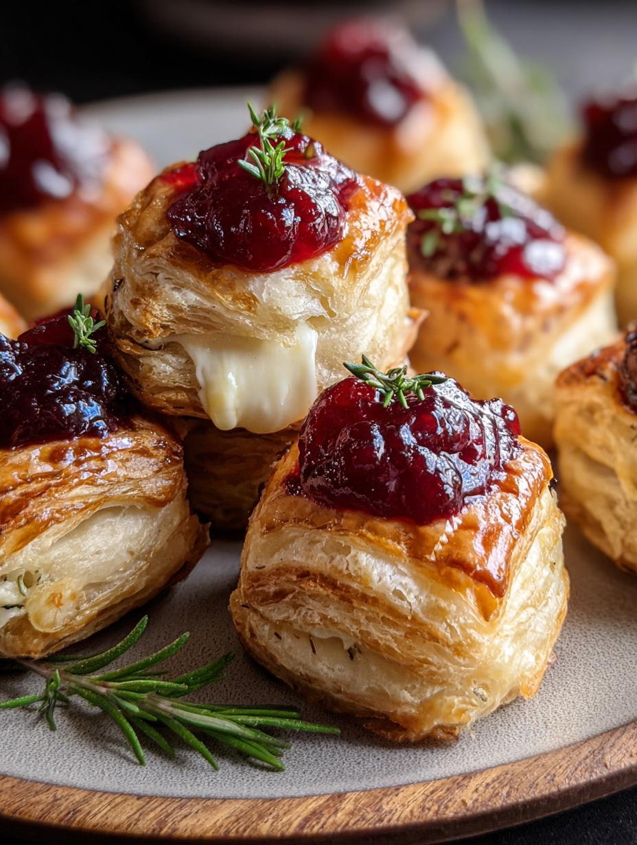Amazing Cranberry Brie Bites: 15 Minute Recipe 7 Amazing Cranberry Brie Bites: 15 Minute Recipe - Cranberry Brie Bites - additional detail