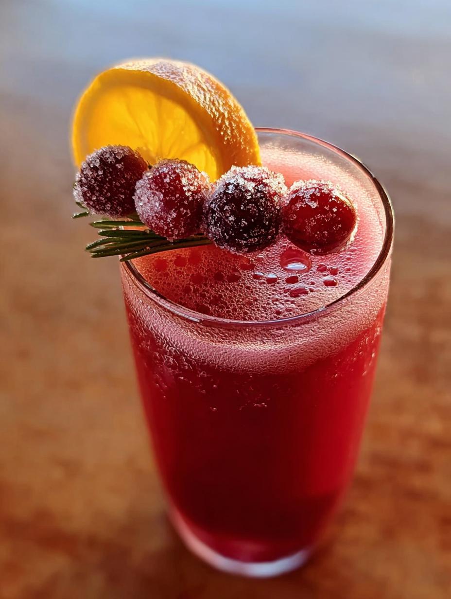 Cranberry Mimosa