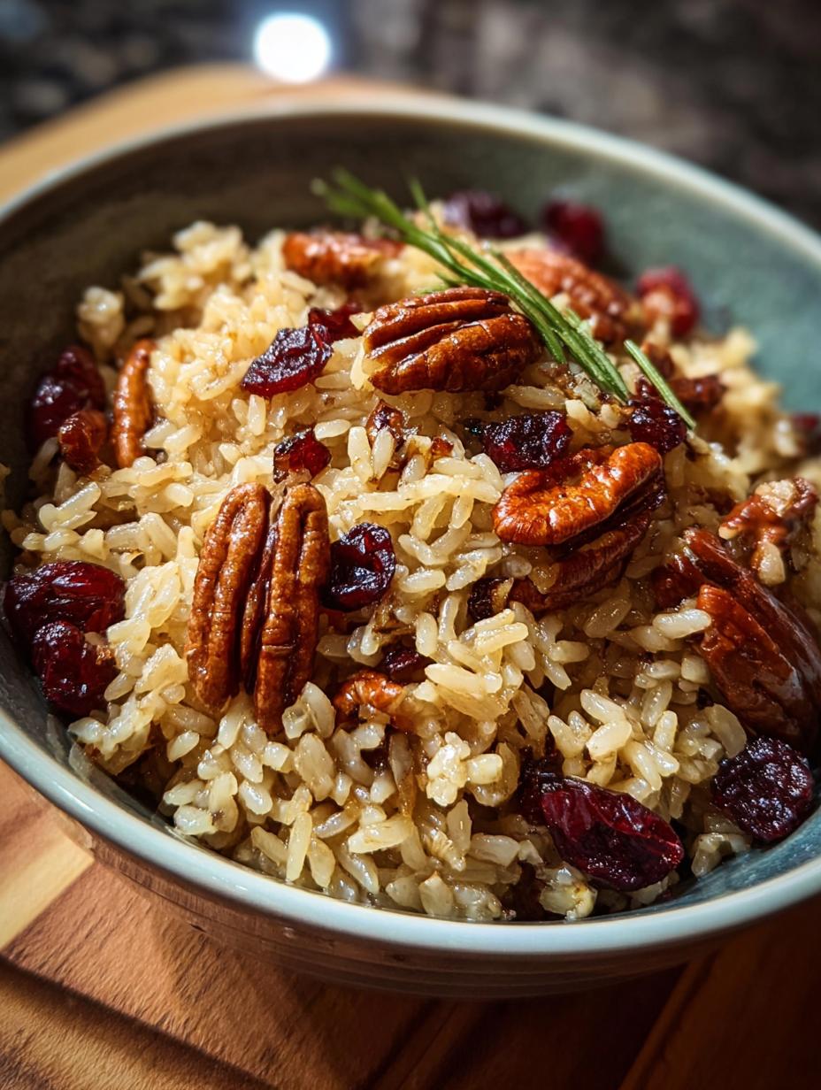 Amazing Cranberry Rice Pilaf Side Dish - Cranberry Rice Pilaf Side - main visual representation