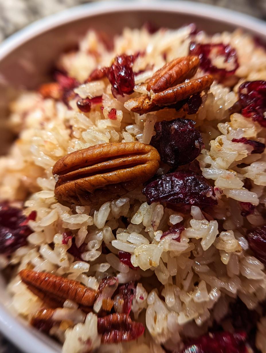 Amazing Cranberry Rice Pilaf Side Dish - Cranberry Rice Pilaf Side - additional detail