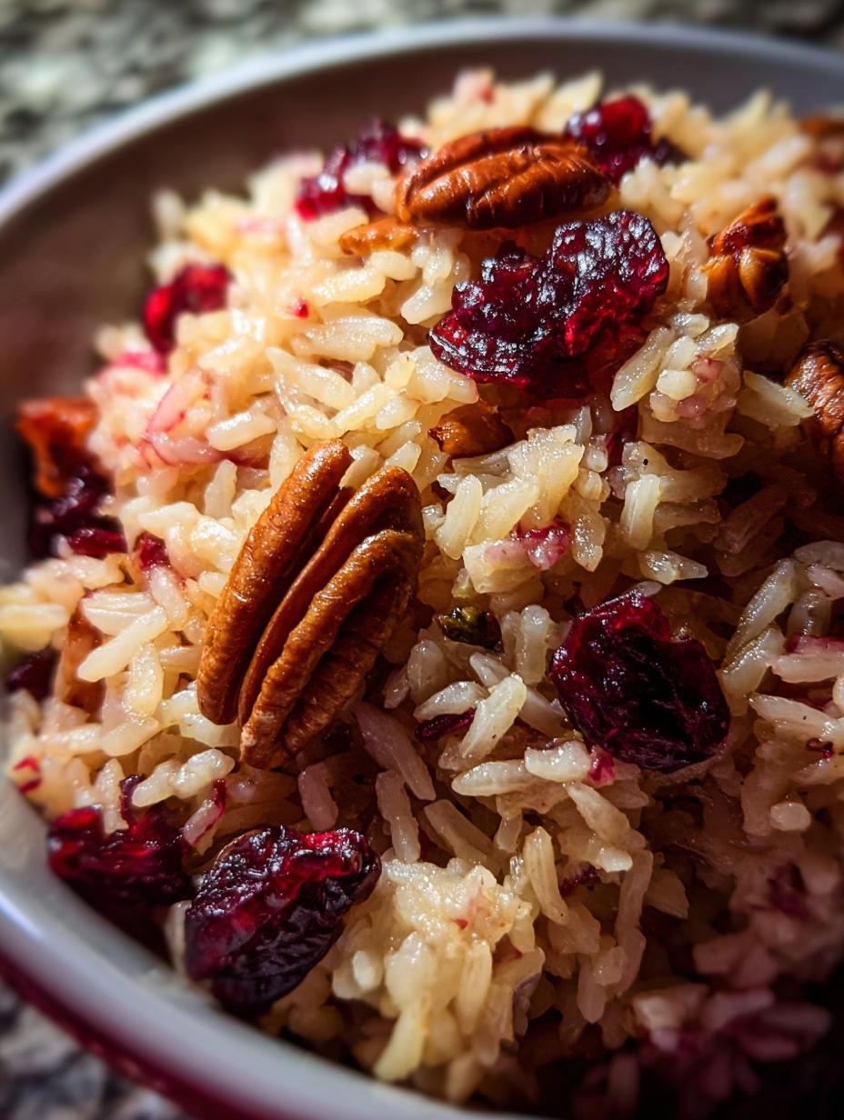Cranberry Rice Pilaf Side