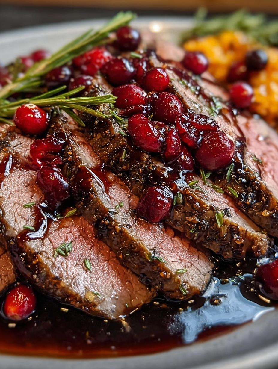 Cranberry Roast Beef