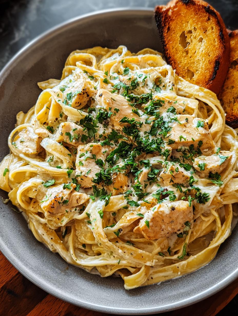 Amazing Creamy Chicken Alfredo Pasta Recipe 4 Amazing Creamy Chicken Alfredo Pasta Recipe - Creamy Chicken Alfredo Pasta - main visual representation
