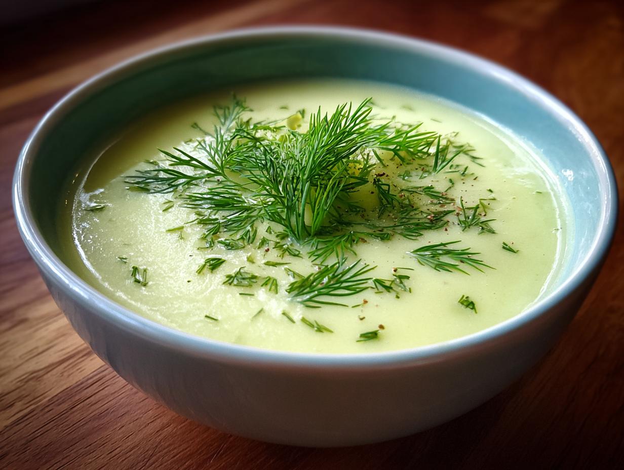 Creamy Dill Pickle Soup