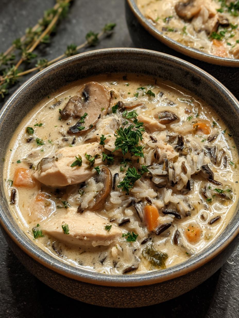 Creamy Mushroom Chicken Wild