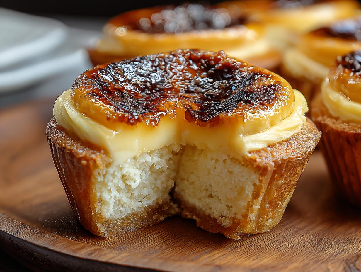 Creme Brulee Cheesecake Cupcakes: 7 Amazing Tips 5 Creme Brulee Cheesecake Cupcakes ingredients - cream cheese, sugar, eggs, vanilla bean paste