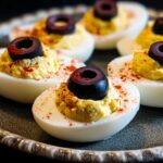 Deviled Egg Eyeballs Spooky
