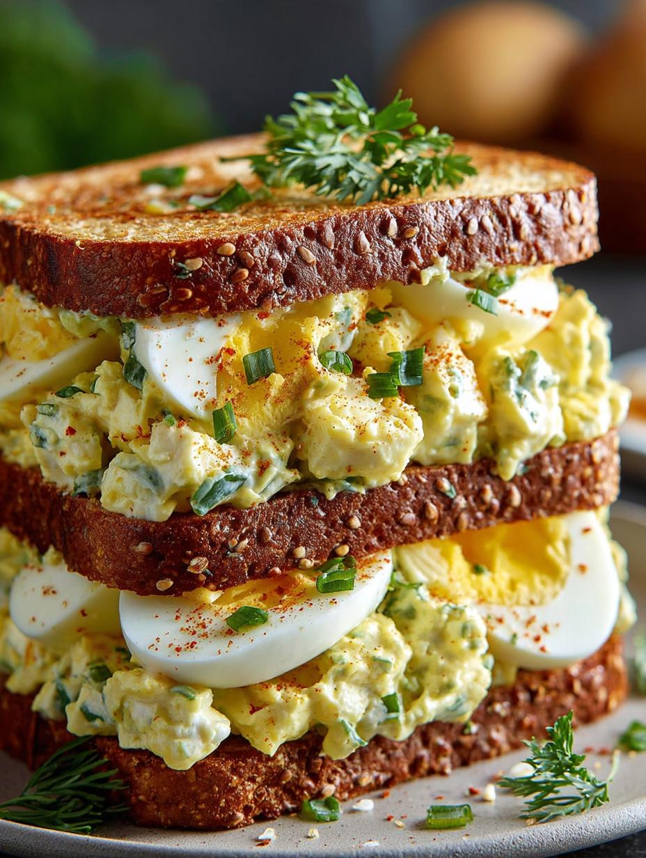 Delicious Deviled Egg Salad Sandwich Recipe in 20 Minutes 4 Delicious Deviled Egg Salad Sandwich Recipe in 20 Minutes - Deviled Egg Salad Sandwich - main visual representation