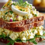 Deviled Egg Salad Sandwich