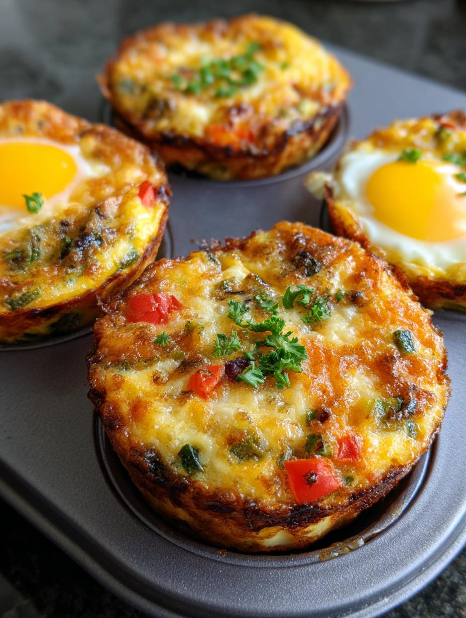 Egg Veggie Breakfast Cups