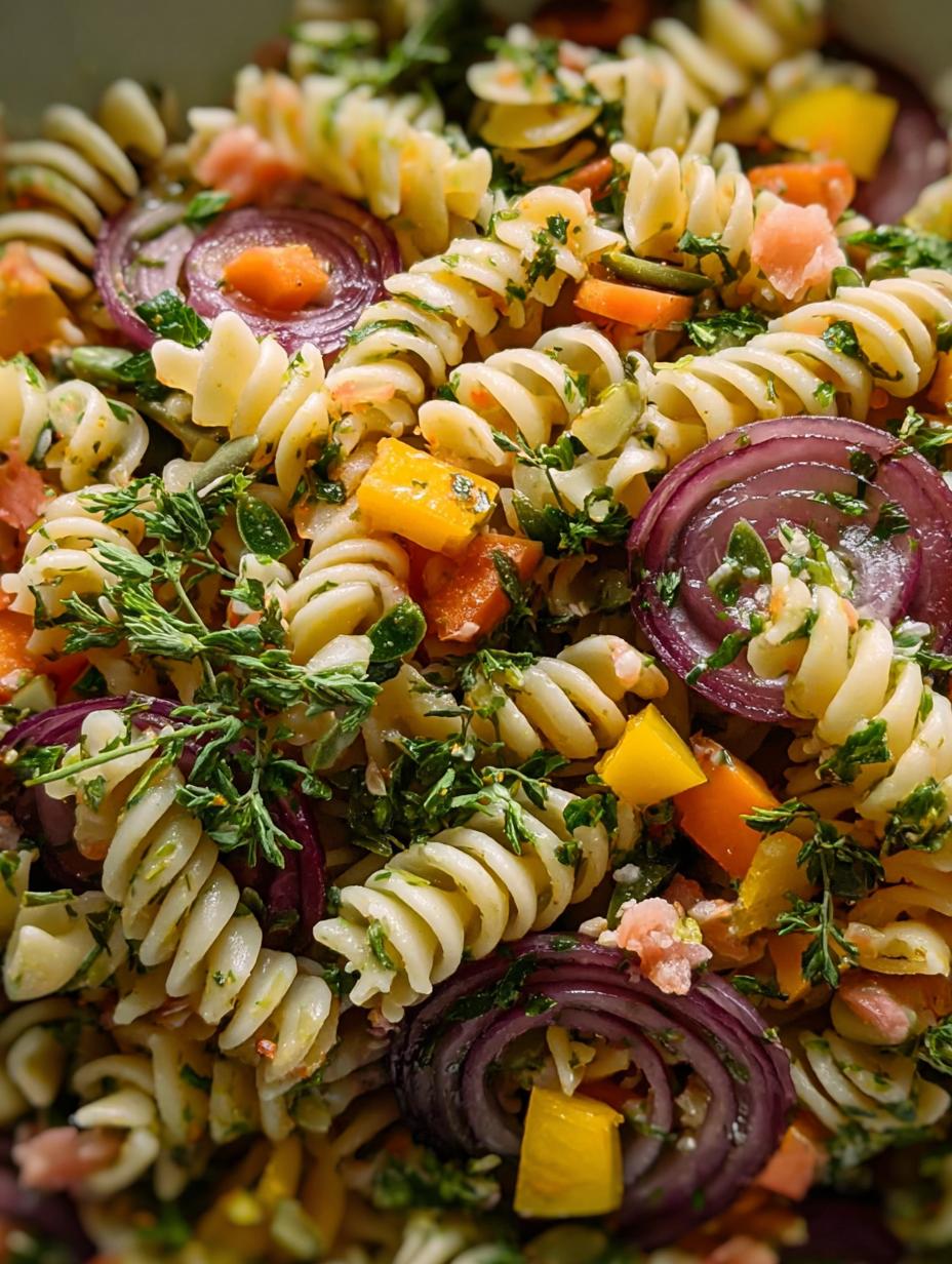 Fall Harvest Pasta Salad: 1 Cozy Autumn Recipe - Fall Harvest Pasta Salad - additional detail
