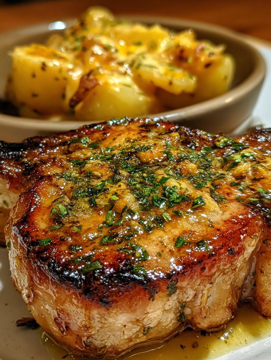 Amazing Garlic Butter Pork Chops in 30 Minutes 5 Amazing Garlic Butter Pork Chops in 30 Minutes - Garlic Butter Pork Chops - additional detail