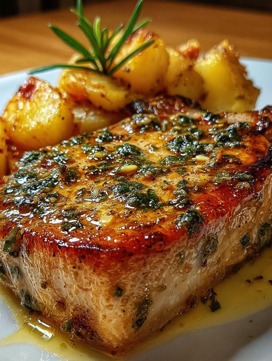 Garlic Butter Pork Chops