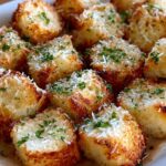 Garlic Parmesan Bread Bites