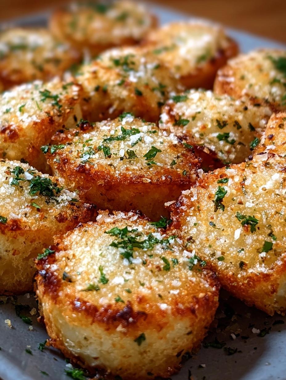 Garlic Parmesan Bread Bites: 1 Amazing Recipe - Garlic Parmesan Bread Bites - additional detail