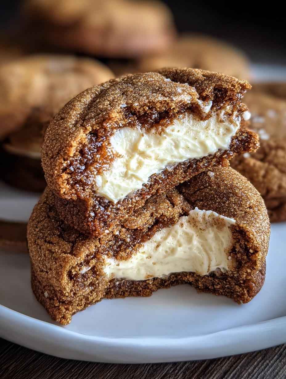 Gingerbread Cheesecake Cookies: A Heavenly 1-Bowl Recipe - Gingerbread Cheesecake Cookies - additional detail
