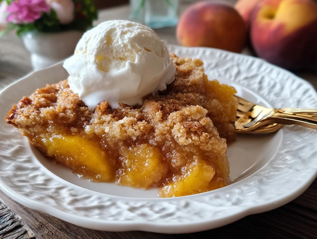Gluten Free Peach Cobbler: 1 Delightful Recipe - Gluten Free Peach Cobbler - additional detail