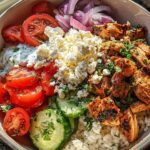 Greek Chicken Gyro Bowls