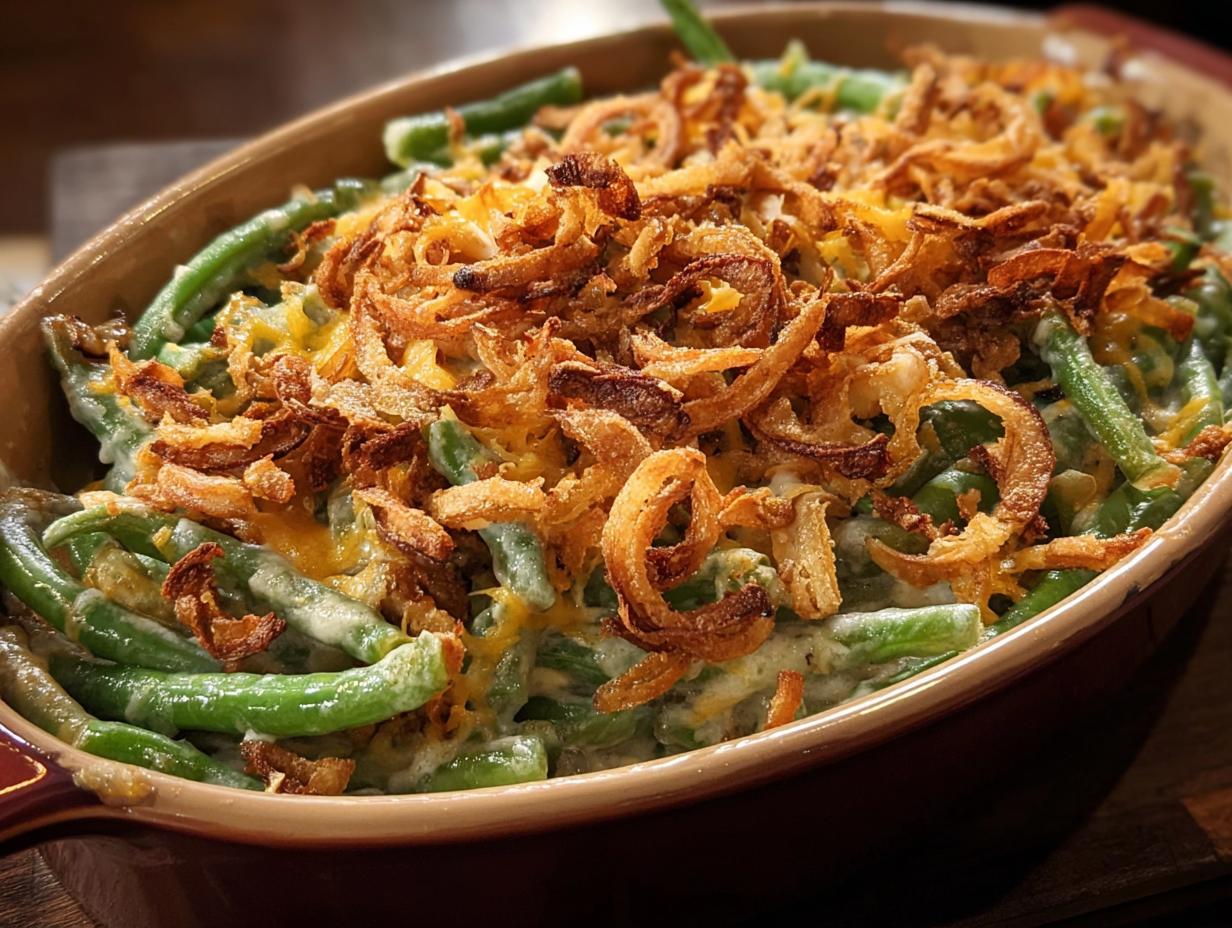 Green Bean Casserole: 1 Amazing Comfort Dish - Green Bean Casserole - additional detail