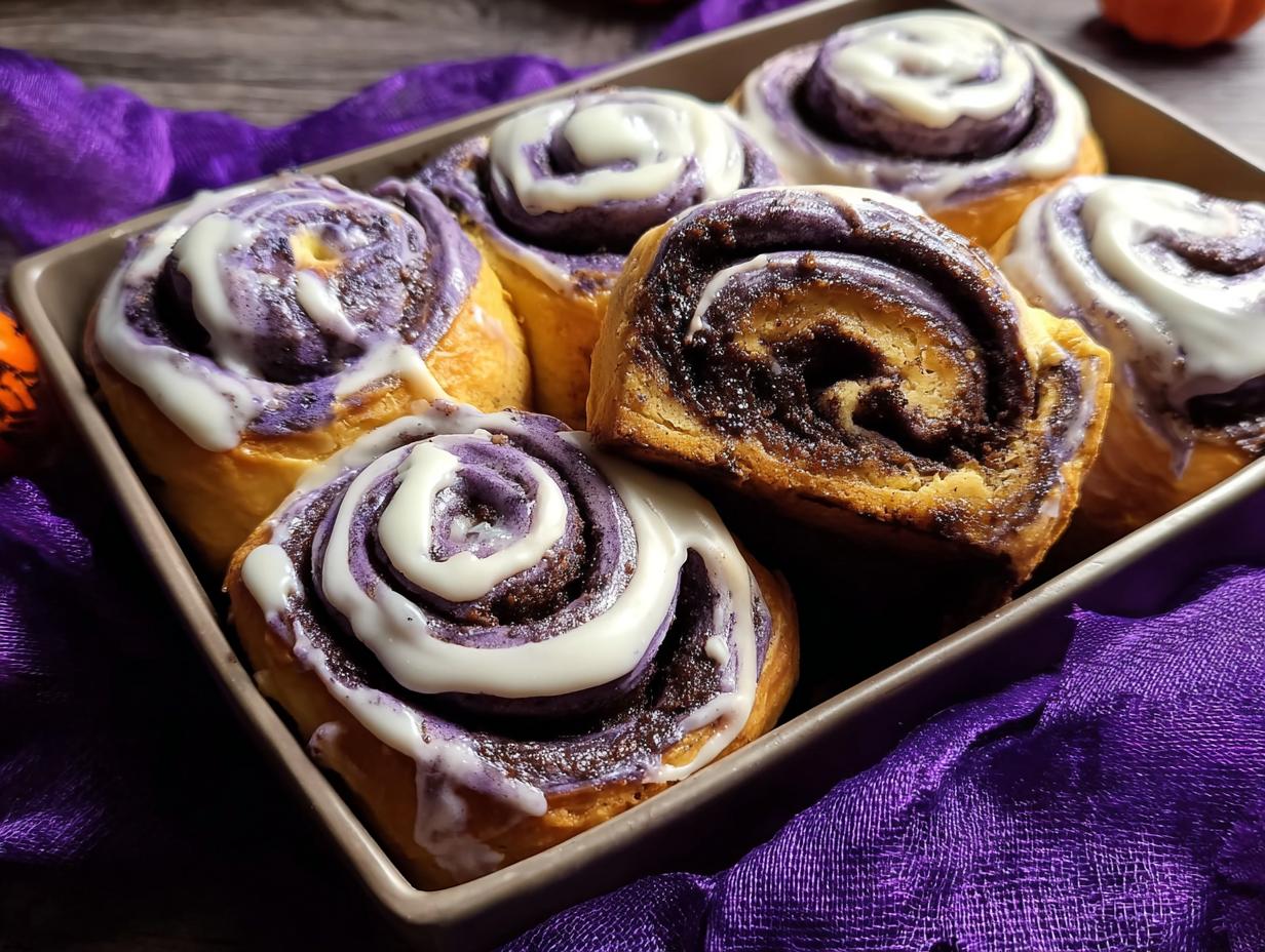 Halloween Cinnamon Rolls: 12 Spooky Delights - Halloween Cinnamon Rolls - additional detail
