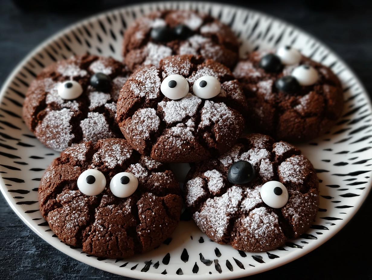 Halloween Crinkle Cookies: 15-Minute Spooky Delight 4 Halloween Crinkle Cookies: 15-Minute Spooky Delight - Halloween Crinkle Cookies - additional detail