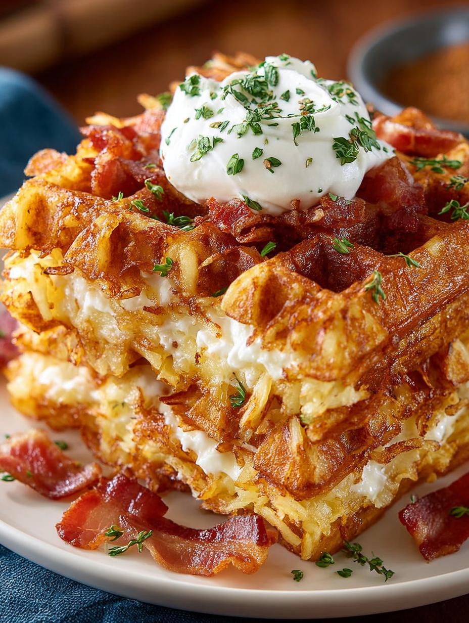 Hash Brown Waffles: 5 Steps to Perfectly Crispy Delights - Hash Brown Waffles - additional detail