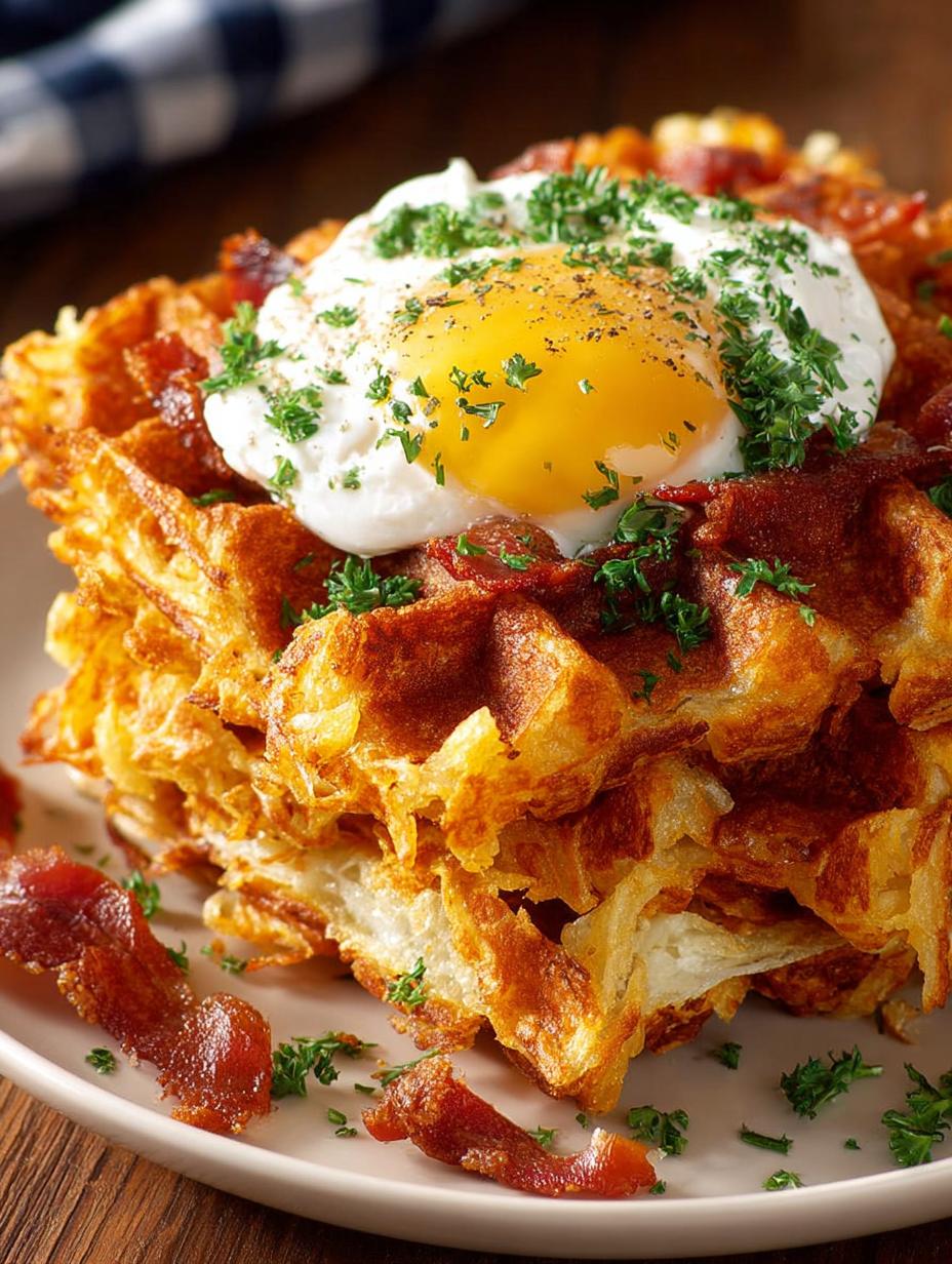 Hash Brown Waffles