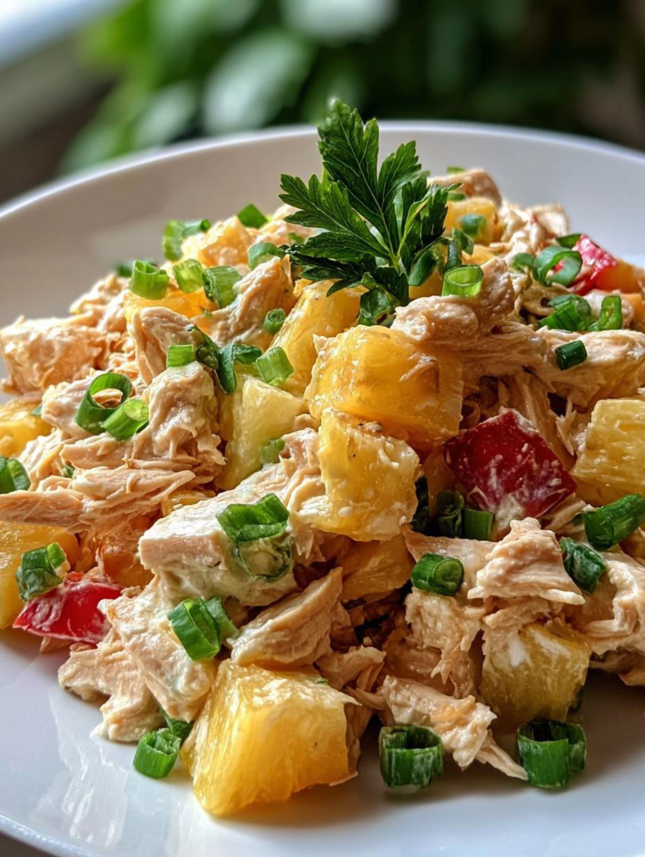 Hawaiian Chicken Salad