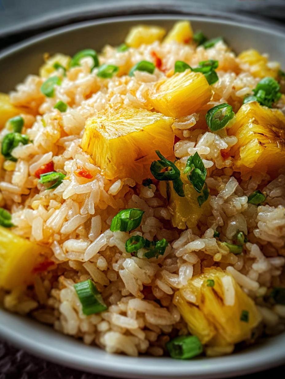 Hawaiian Pineapple Rice: 1 Tropical Flavor Burst - Hawaiian Pineapple Rice - additional detail