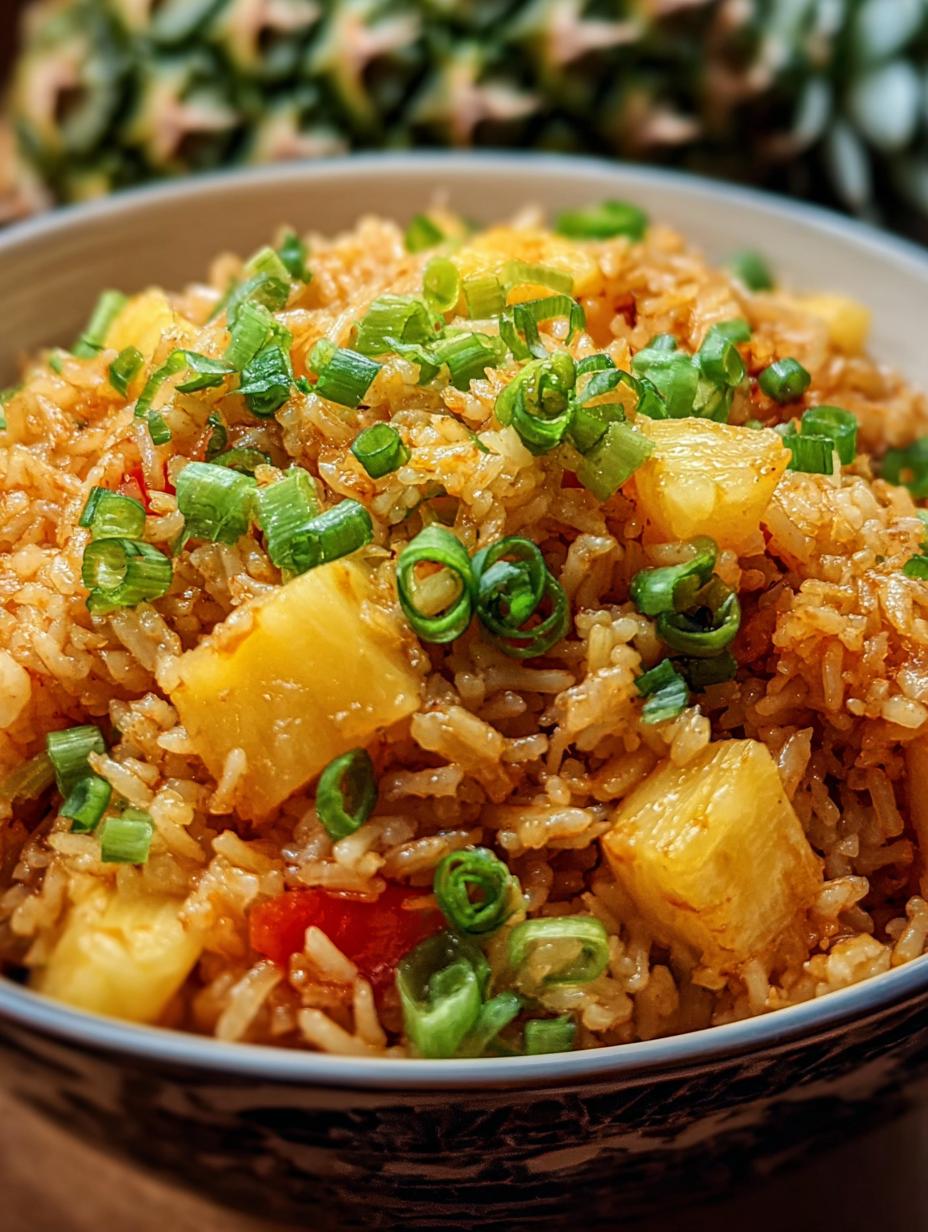 Hawaiian Pineapple Rice: 1 Tropical Flavor Burst - Hawaiian Pineapple Rice - additional detail