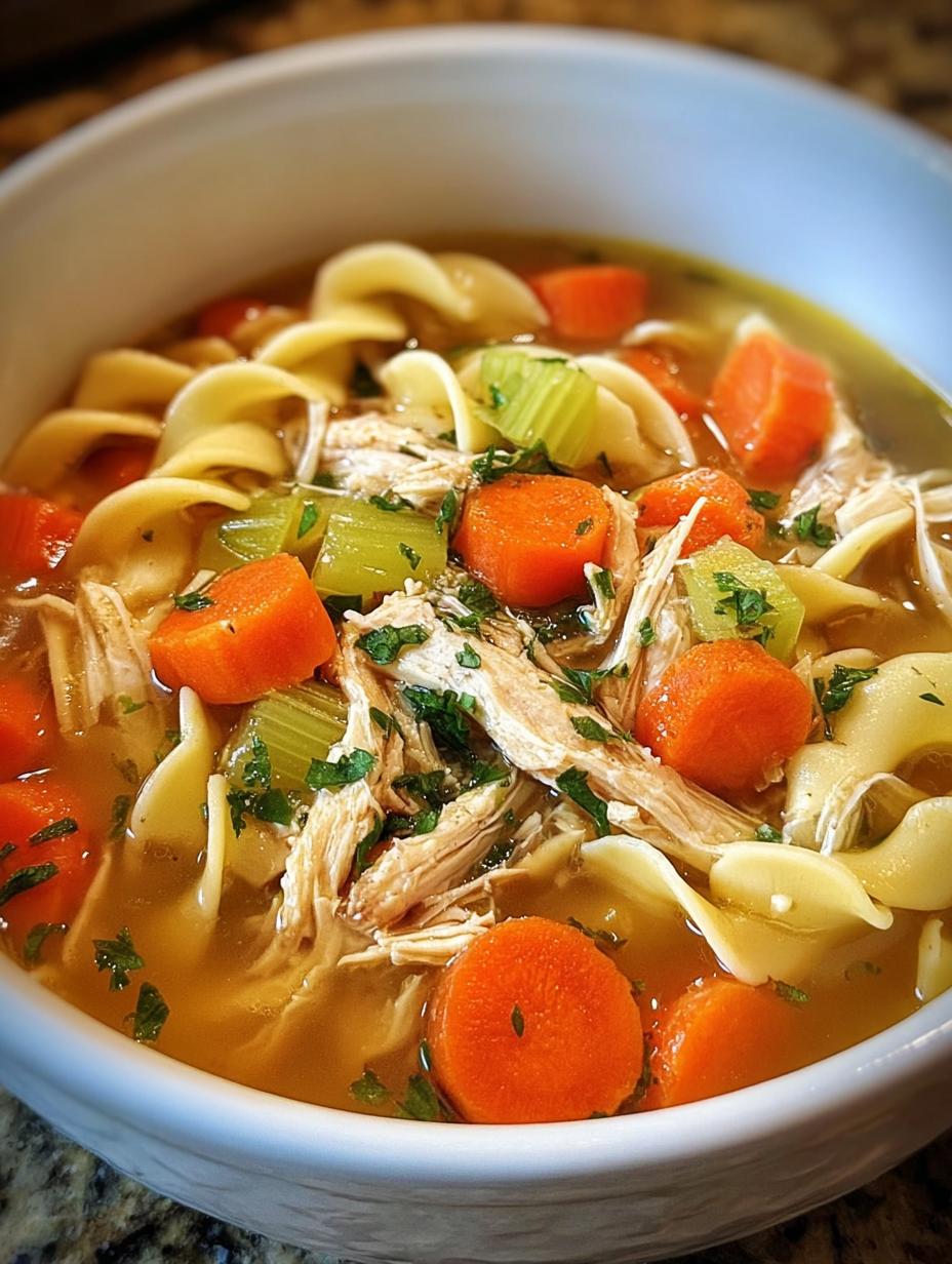 Healing Chicken Noodle Soup