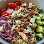 Healthy Greek Chicken Bowls