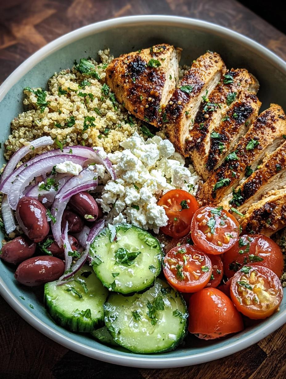 Amazing Healthy Greek Chicken Bowls: 35 Min 5 Amazing Healthy Greek Chicken Bowls: 35 Min - Healthy Greek Chicken Bowls - additional detail